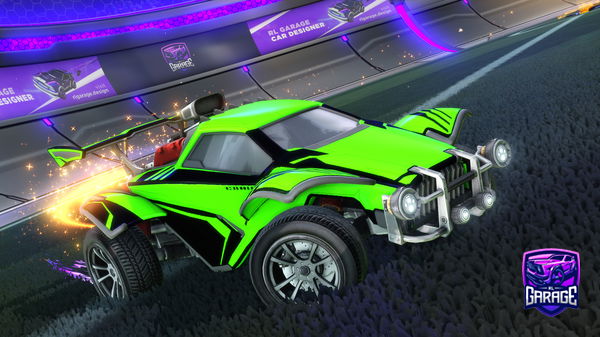 A Rocket League car design from XxDarkRoyaltyxX