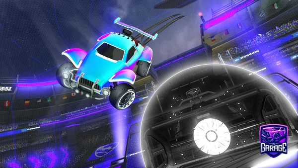 A Rocket League car design from Rukreuz