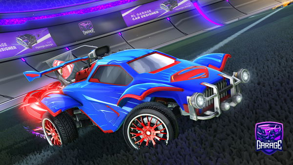 A Rocket League car design from themaxitaxi789