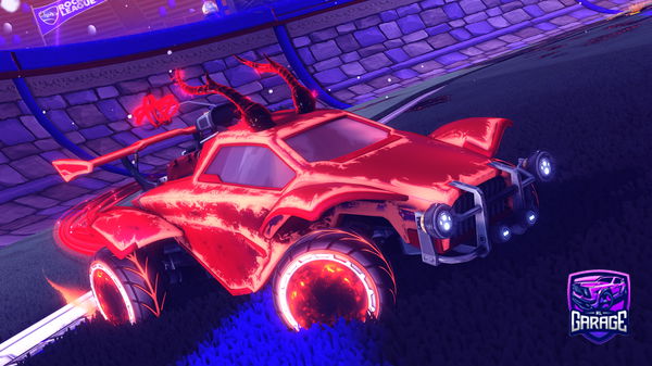 A Rocket League car design from ProFluffy7985