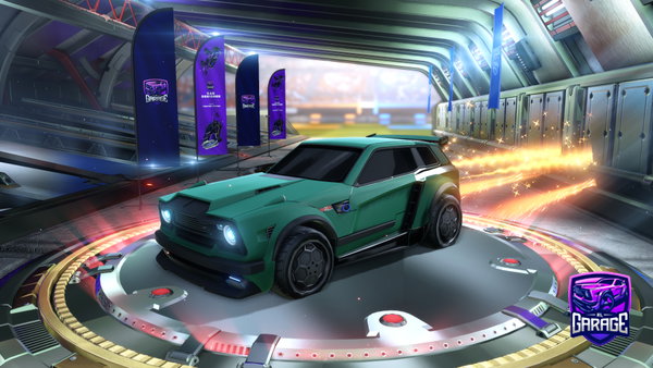 A Rocket League car design from Xulxi