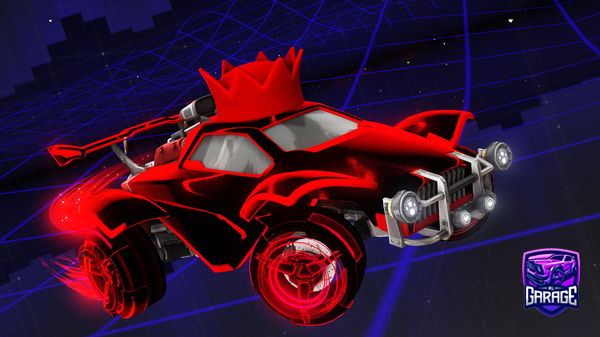 A Rocket League car design from Imnubking