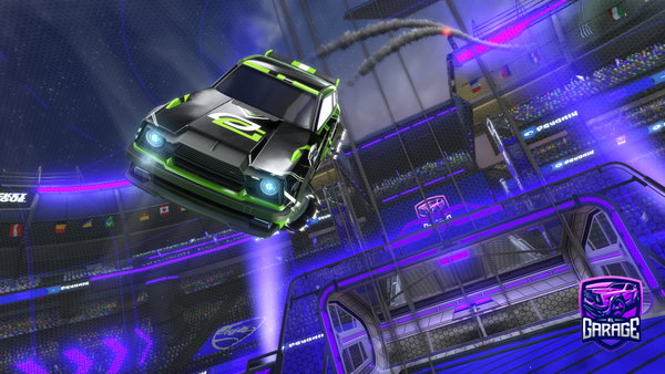 A Rocket League car design from bf107g7