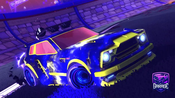A Rocket League car design from G0USTAV3