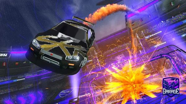 A Rocket League car design from TheRealJigg