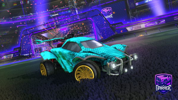 A Rocket League car design from Nathanisreallygarb