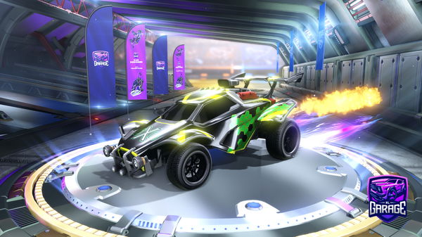 A Rocket League car design from Flosee