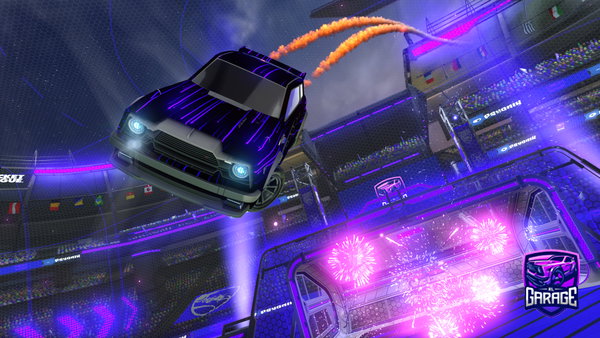 A Rocket League car design from LiteFox