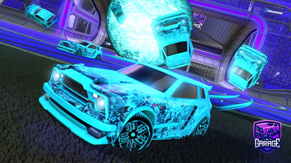 A Rocket League car design from NeonBanana7