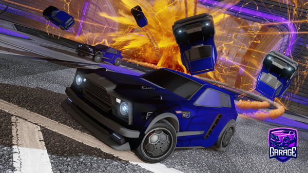 A Rocket League car design from Stektkalkun