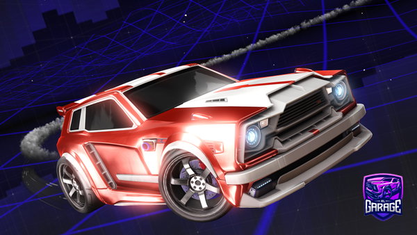 A Rocket League car design from JackAttack-49