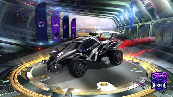 A Rocket League car design from V1P3RZ