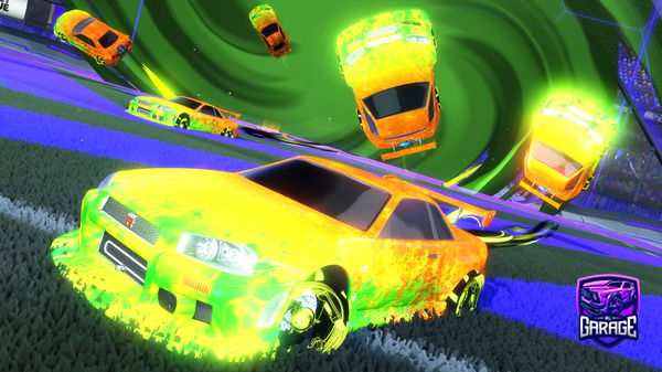 A Rocket League car design from IndigoLambo