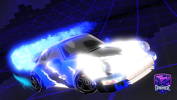 A Rocket League car design from insane3ltd