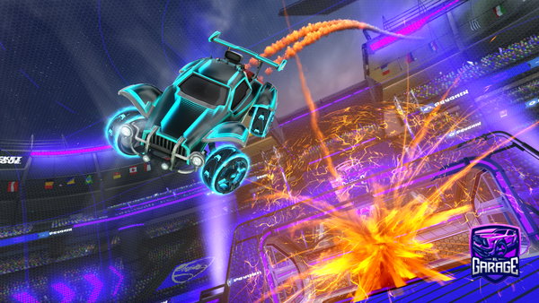 A Rocket League car design from MattyWAfAtty