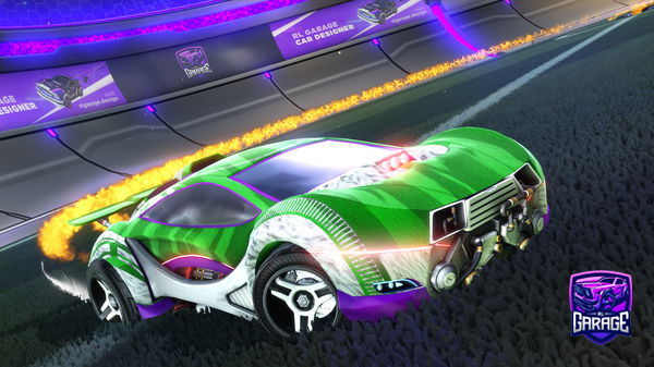 A Rocket League car design from Void_K1773R