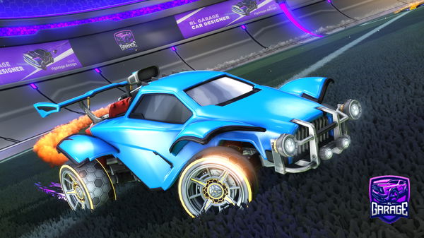 A Rocket League car design from TeeWhy