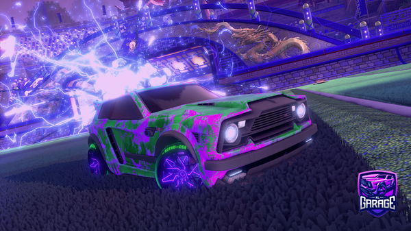 A Rocket League car design from bobatryu