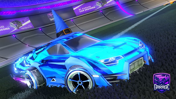 A Rocket League car design from Polarization3