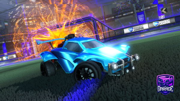 A Rocket League car design from XtraClutch