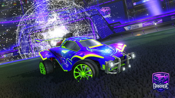 A Rocket League car design from Coffnx