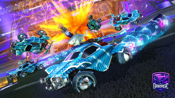 A Rocket League car design from Danigamer1214