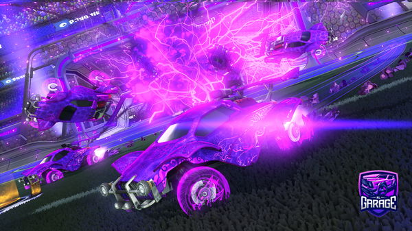 A Rocket League car design from hugzcrii