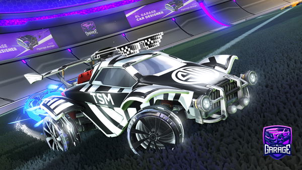 A Rocket League car design from Namesotdim2011