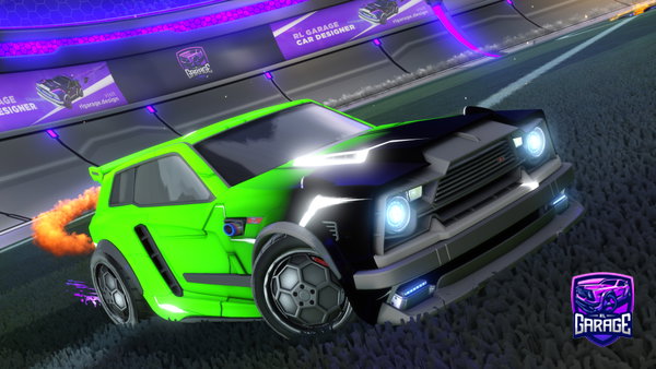 A Rocket League car design from QuickScopeGunner