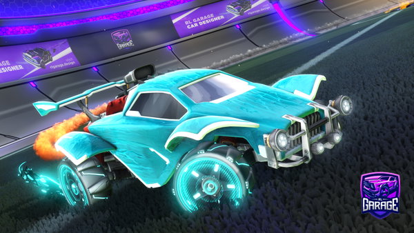 A Rocket League car design from ChubbyPenguin15