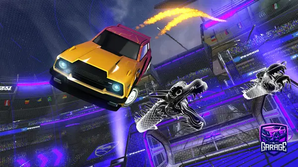 A Rocket League car design from GRYO_ol