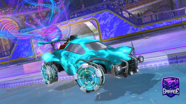 A Rocket League car design from BleuSkies3778