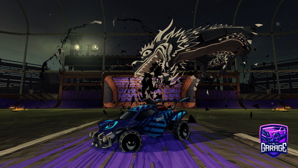 A Rocket League car design from SplishyySplash