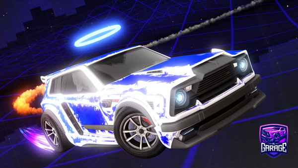 A Rocket League car design from Suiiraj