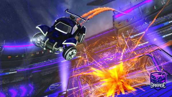 A Rocket League car design from GamerRex