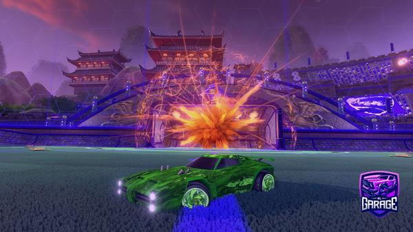 A Rocket League car design from SlackCreator722