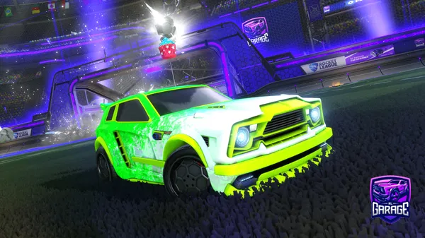 A Rocket League car design from Xman_611