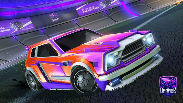 A Rocket League car design from CrY_x