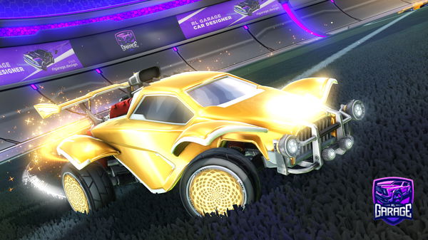 A Rocket League car design from LouinaldoCR7