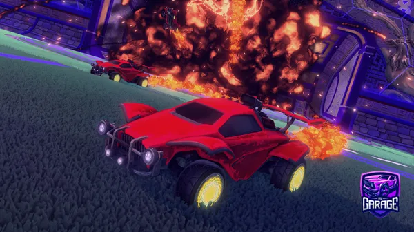 A Rocket League car design from RL_BOY11