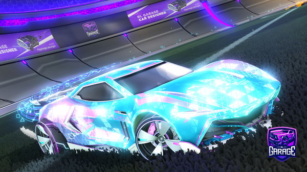 A Rocket League car design from warpigg6