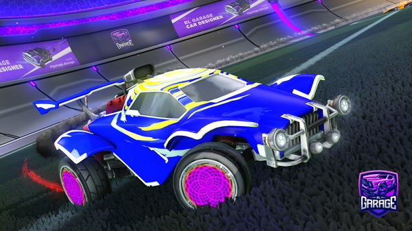 A Rocket League car design from nonerzz2chels