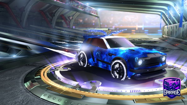 A Rocket League car design from SoraZora