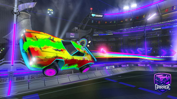A Rocket League car design from GPRL