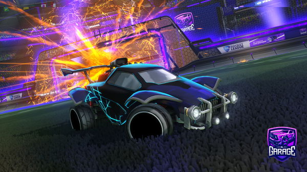 A Rocket League car design from CryptoxXD