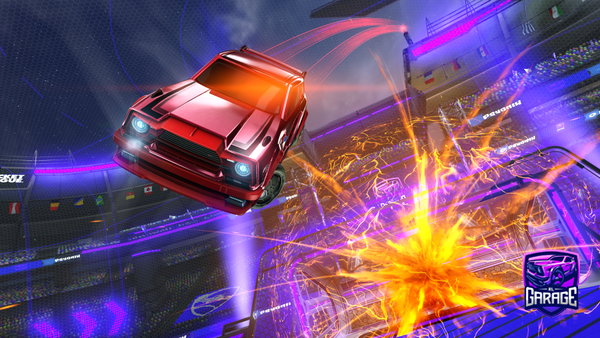 A Rocket League car design from ImMagnum03