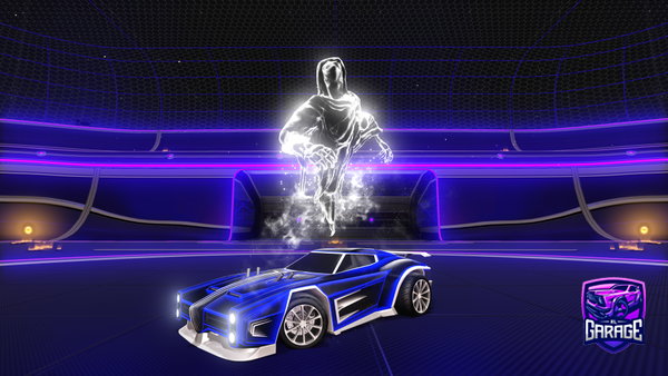 A Rocket League car design from santygabo