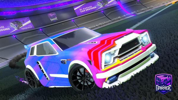A Rocket League car design from Lucaeujskdjejnr