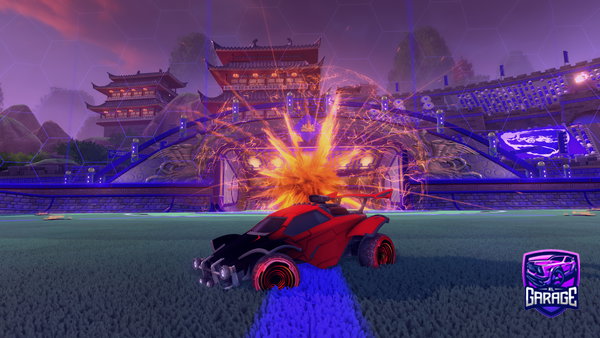 A Rocket League car design from Sped-Speeds