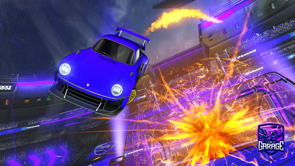 A Rocket League car design from Nateorus